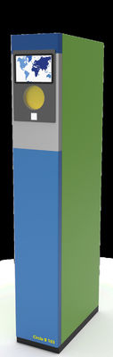 Configuration Scanner Recycle Bin Reverse Vending Machine For CVS