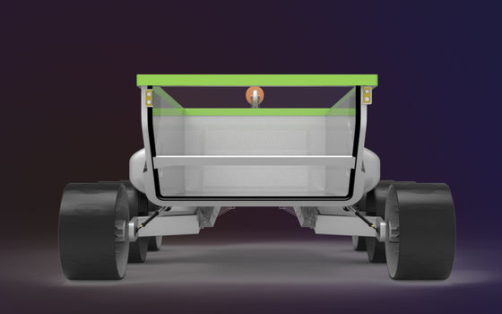 16% Slope Self Driving Autonomous Delivery Robots 48Vdc