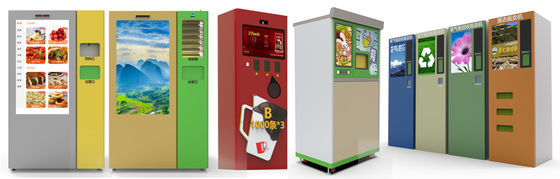 Microwave Heating Warm Food Vending Machines Inventory Management