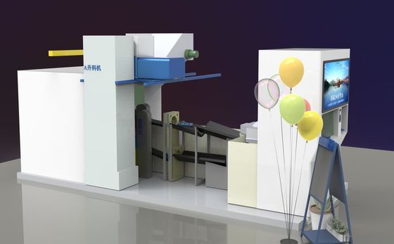 Tailor Made Embedded Type Plastic bottle / Metal can RVM Sorting Machine