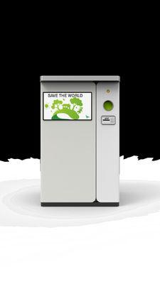 Party Show Aluminum Can Recycling Machine With 50 Inch Advertising Screen