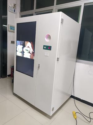 Multi Language Solid Waste Recycling Solution Bottle Can RVM Systems 49 Inch Touch Screen