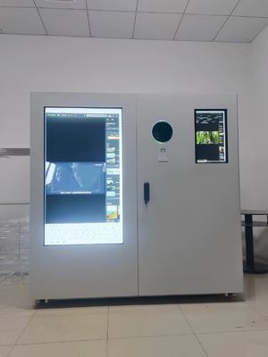 Supermarket Automated Reverse Recycling Machines For PET Bottles / Metal Cans Reward Coupon / Digital Deposit