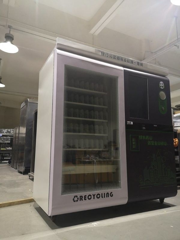 University IP54 Waterproof Intelligent Reverse Recycling Vending Machine