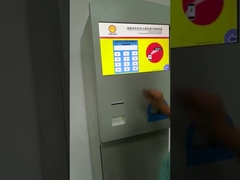 เครื่องหยอดเหรียญ RVM แบบพกพาทางเศรษฐกิจ ศูนย์บริการรถยนต์ขวดพลาสติกประเภทการประกอบการอนุมัติ CE