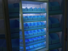 60 SKU เครื่องมืออุตสาหกรรม การควบคุมคลังสินค้า เครื่องขายเอง วงกลม 9000